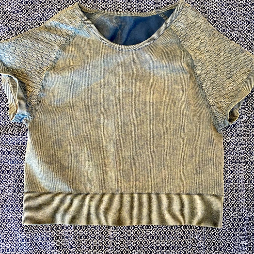 Workout crop top
